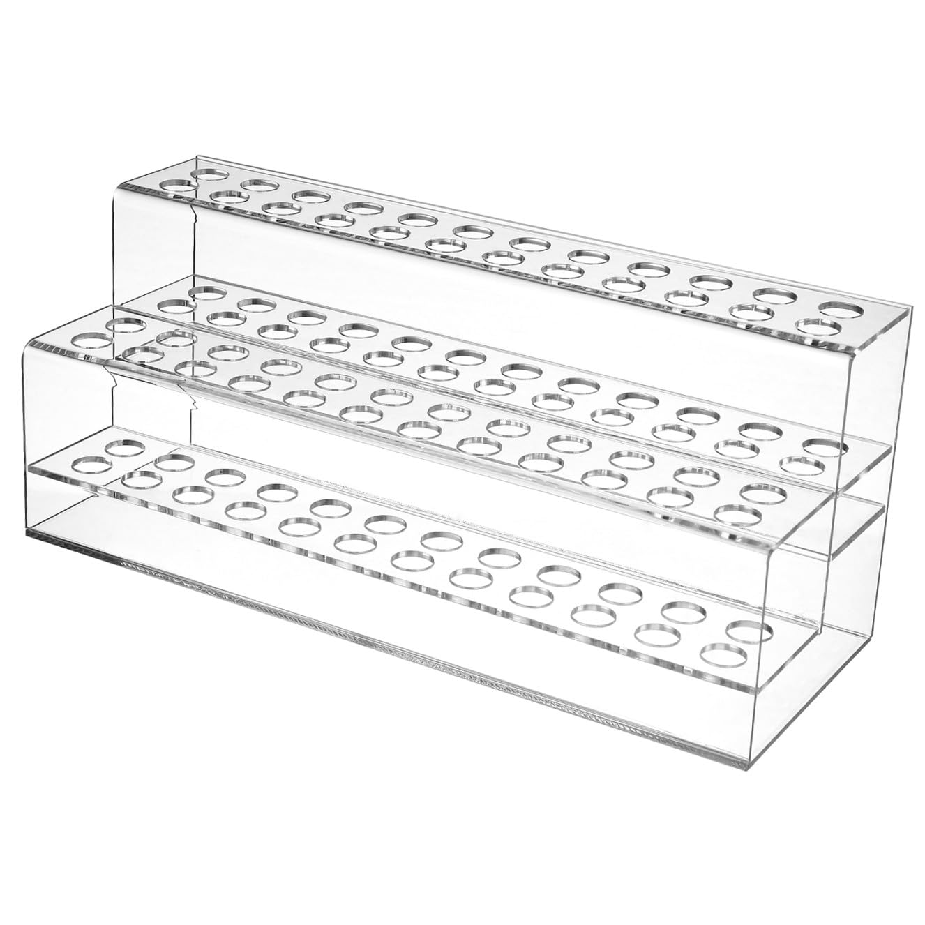 Organizador de Bolígrafos y Lápices Diseño Multi Ranuras de Plástico Resistente y Estructura Firme, Adecuado para Decoracion Colegio y Escritorio Estable