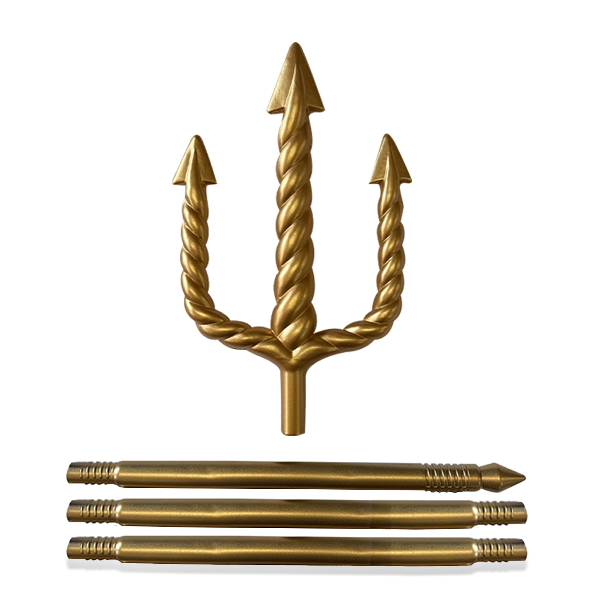 WickedFun Gold Trident With 3 Prong - Image 2