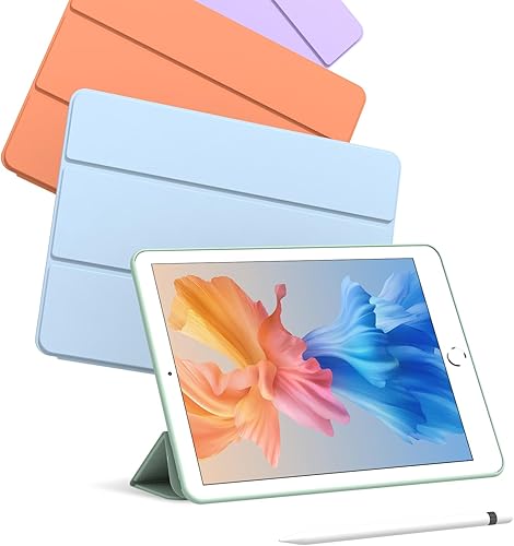 Miniatura 7 de Funda para iPad Pro 9.7 solamente (modelo antiguo 2016), ligero y delgado Auto SleepWake Trifold Stand Smart Cover, Soft TPU Case para iPad Pro 9.7