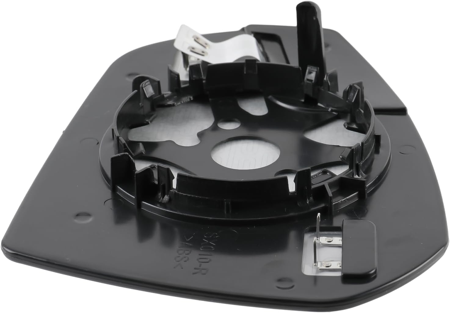 GoaMotors Right Passenger Side Heated Mirror Glass with Backing Plate GJ5Z-17K707-A Compatible with Ford Escape 2017-2018, Exterior Mirror Replacement Glass, Rear View Mirror Glass