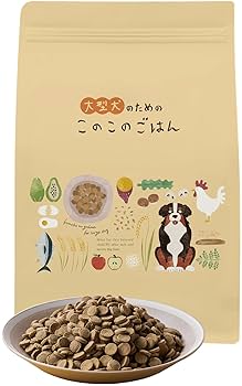 コノコトトモニ このこのごはん ドッグフード 1kg×3袋 小型犬健康サポート 公式】このこのごはん