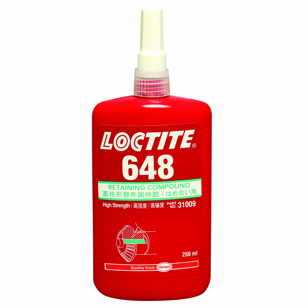 LOCTITE(ロックタイト) はめ合い用嫌気性接着剤 648 250ml 31009