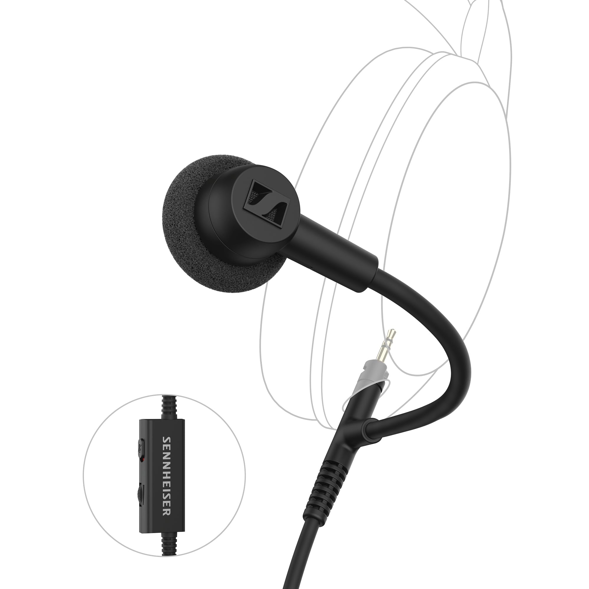 Amazon.co.jp: Sennheiser HD 500 BAM ラペルマイク HD 500シリーズ/HD