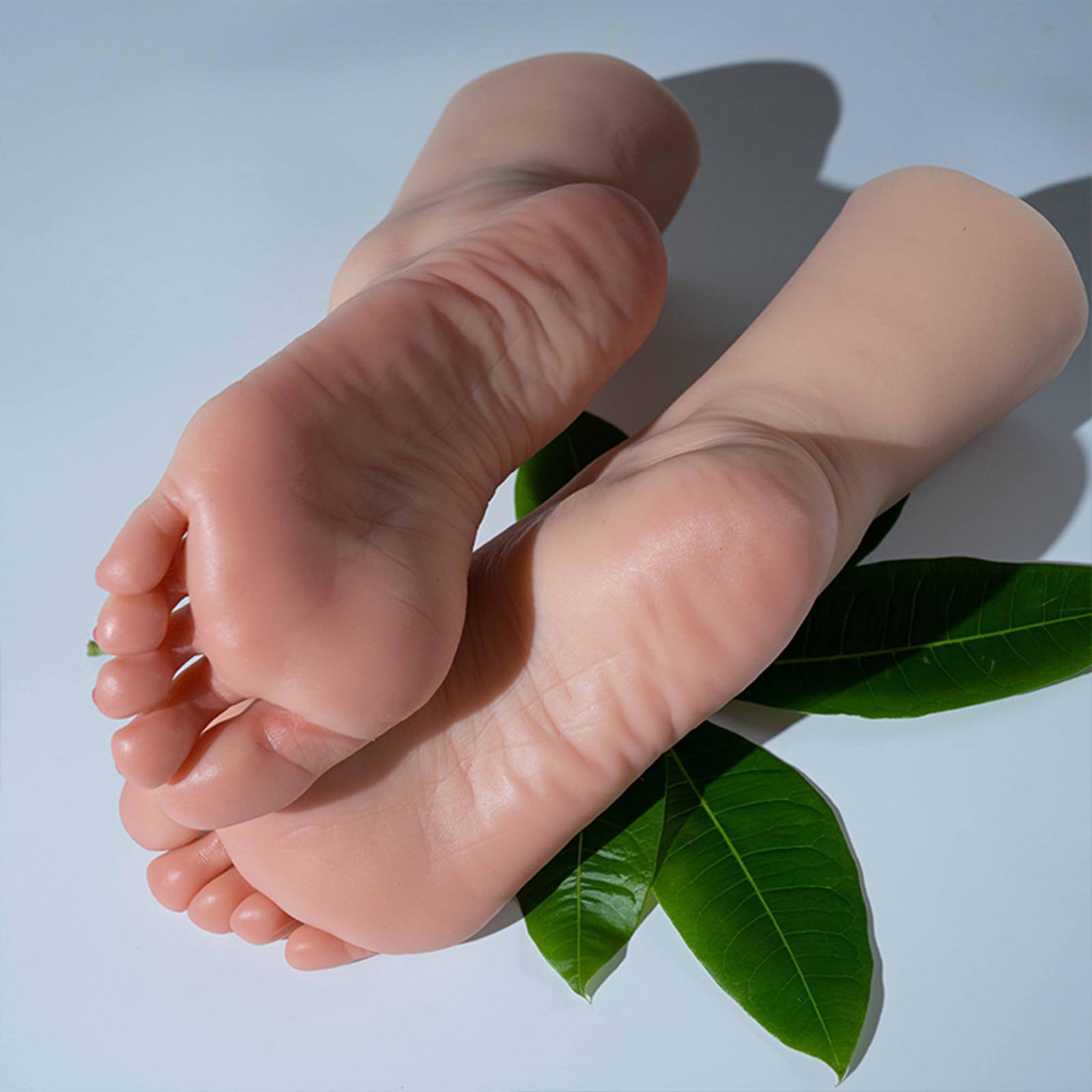 Realistyczny silikonowy model kobiecych stóp 25 cm, miękka, realistyczna, sztuczna stopa, do prezentacji sztuki, szkicowania, kolekcjonowania, fotografii i dekoracji domu