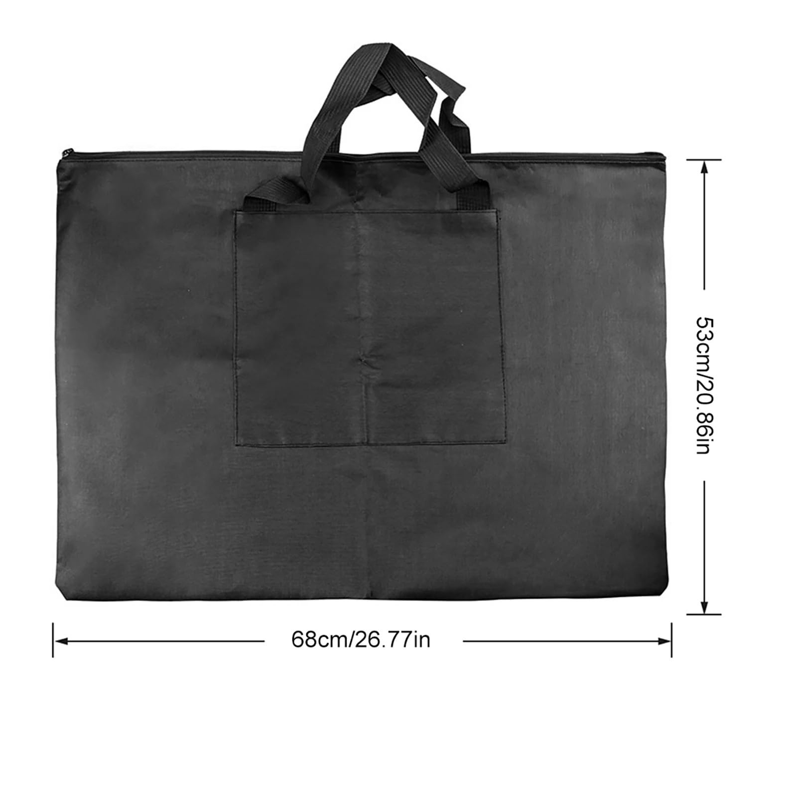 Bolsa para Portafolios De Arte Bolsa de portafolio de Arte, Bolsa for bocetos de Pintura con Bolsillo Exterior y asa, Bolsa for Tablero de Pintura for Artistas, Estudiantes, Trabajos de Arte