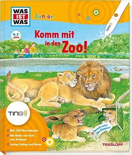 Komm mit in den Zoo: Über 550 Hörerlebnisse, lustige Dialoge und Reime (Antippen, Spielen, Lernen!