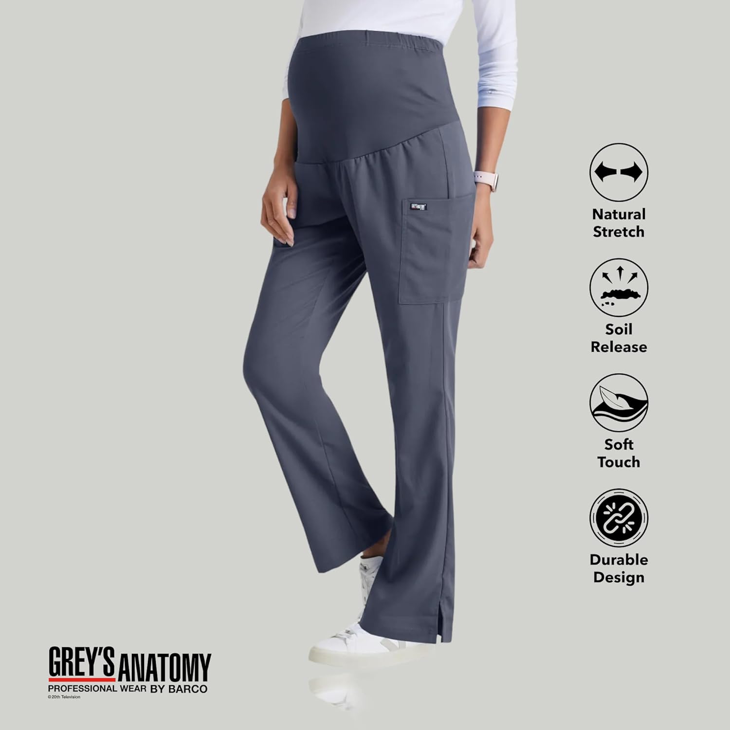 Grey's Anatomy Women's GRP560 Maternity Lilah Scrub Pant