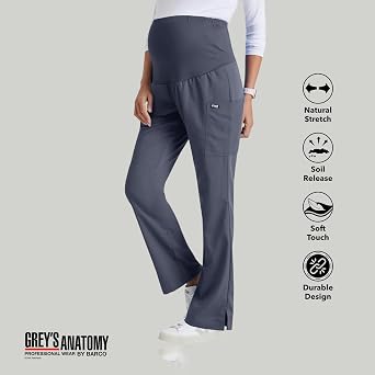 Grey's Anatomy Women's GRP560 Maternity Lilah Scrub Pant