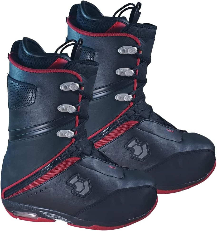 Northwave Rival APX Snowboard Boots Black Red Men's Size 8-8.5 Euro 41.5 (Z66)