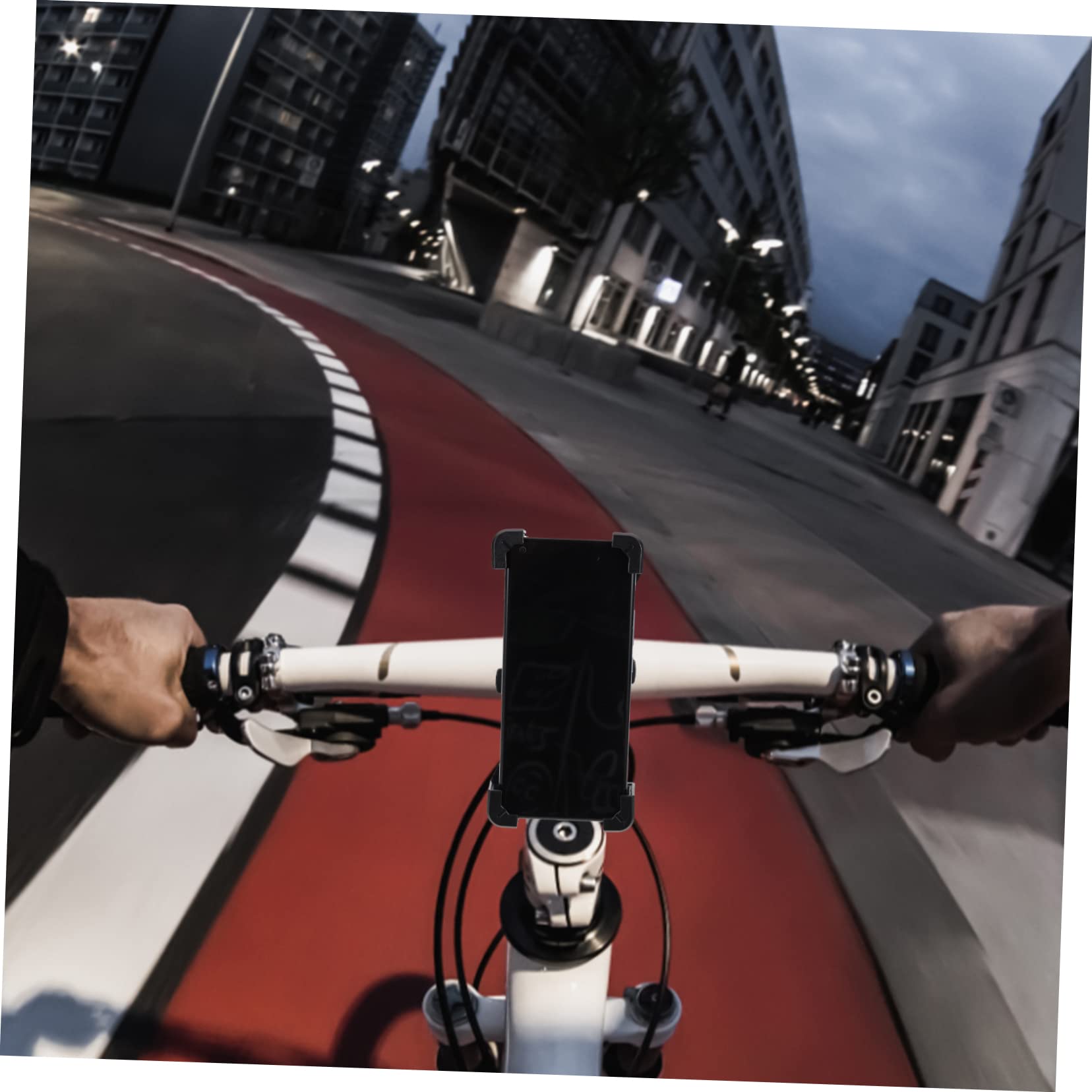 Hemobllo 4piezas Soporte De Teléfono para Bicicleta Rotatable Fijación Segura y Diseño Práctico Compatible Móviles para Ciclismo y Motociclismo