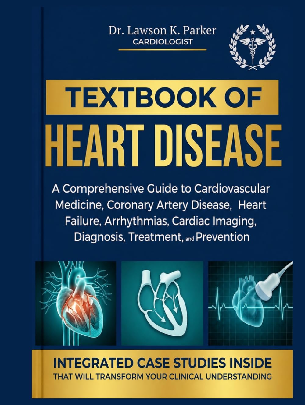TEXTBOOK OF HEART DISEASE: A Comprehensive Guide to Cardiovascular Medicine, Coronary Artery Disease, Heart Failure, Arrhythmias, Cardiac Imaging, Diagnosis, Treatment, and Prevention