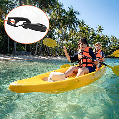 image for HLOGREE Kayak Pad Eye Kit,Deck Rigging Kit,32PCS Tri-Grip Rivets,16pcs