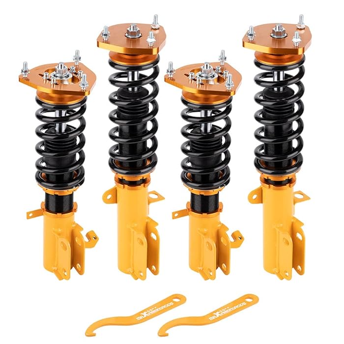Buy maXpeedingrods Coilovers Adjustable Height for Toyota Corolla E90