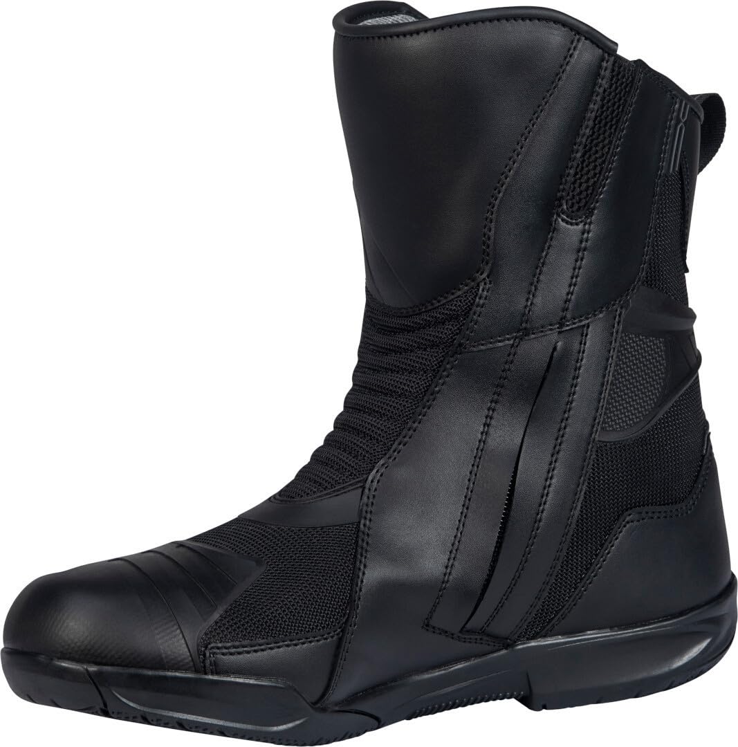 IXS Techno-Short-ST+ wodoodporne buty motocyklowe, czarny, 46