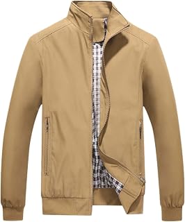 Gefomuofe Transition Jacket Men's Winter Coat Outdoor Jacket Rain Coat Knitted Fleece Jacket High-Quality Winter Jackets Men's Raincoat Forest Rain Jacket Dark Green Coat