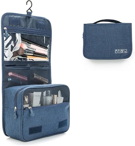 Miniatura 3 de FINEX Neceser de ducha con asa y gancho colgante resistente al agua para kit de viaje cuidado de la piel cosméticos herramientas de maquillaje