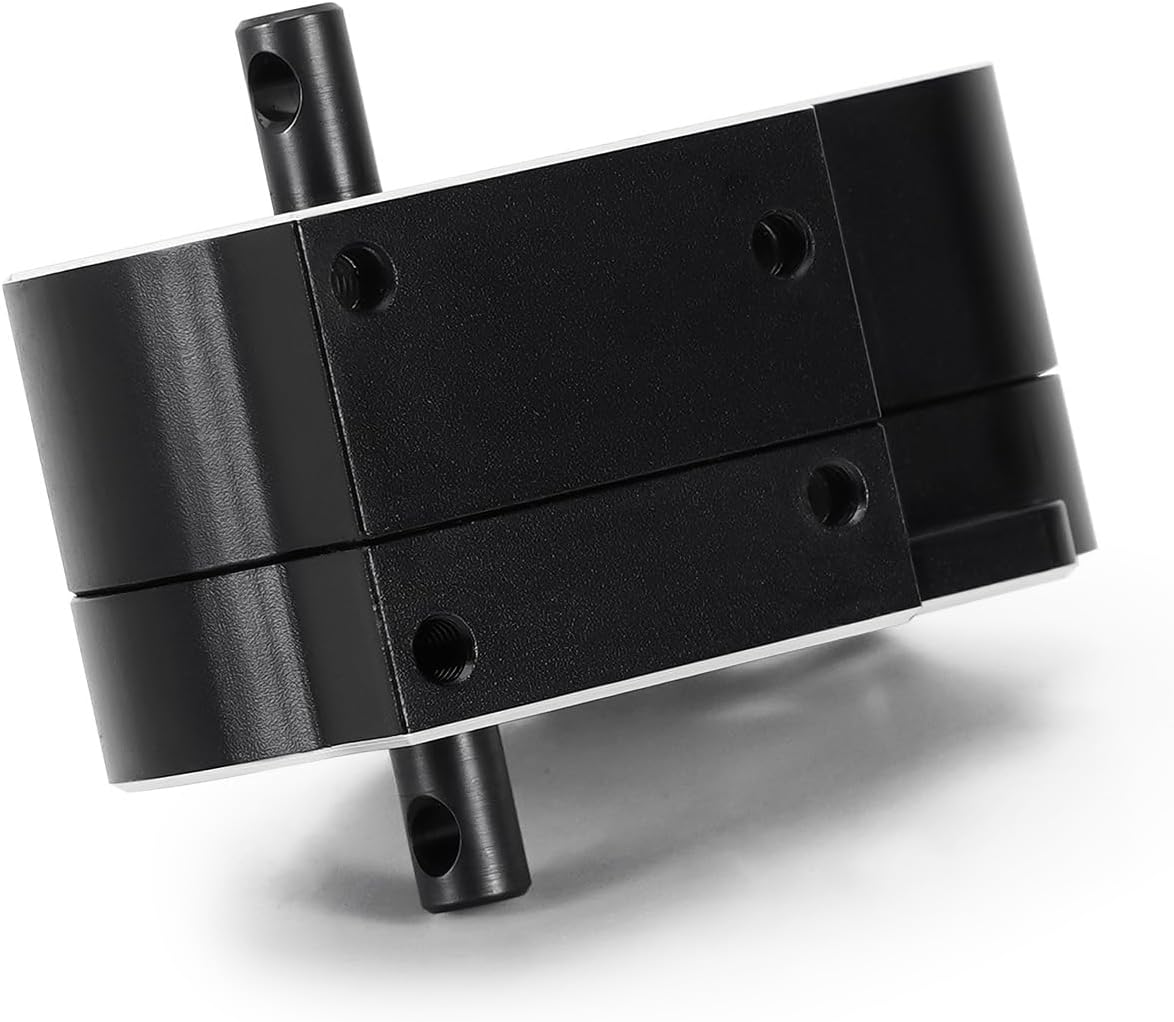 INJORA LCG Transmission Complete Gearbox with Aluminum Cover for 1/10 RC Crawler SCX10 SCX10 II Upgrade