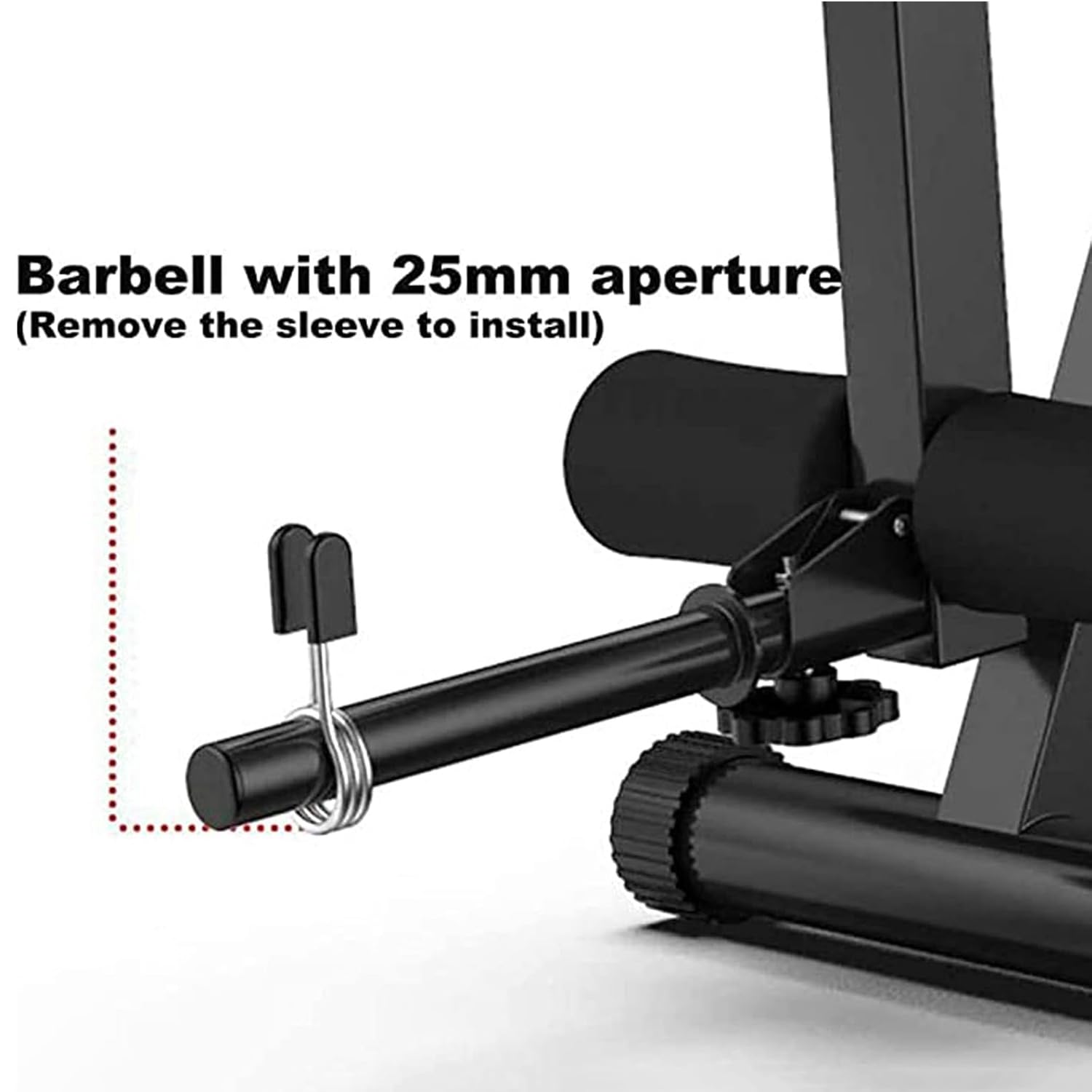 Banc de Musculation Multifonctions Pliable,avec Leg Extension Machine,Universel Banc à haltères Exercices abdominaux Exercices, Banc d’entraînement pour Tout Le Corps