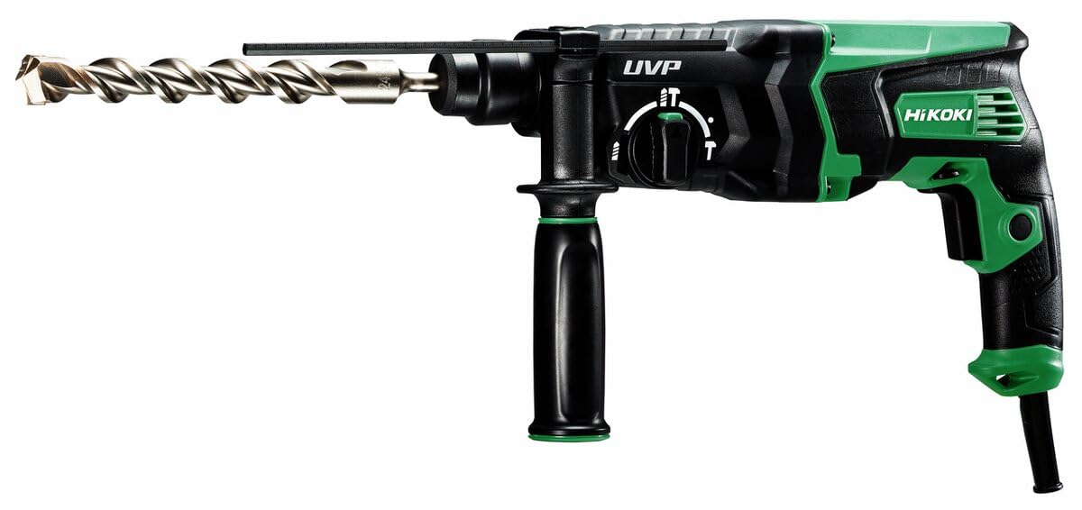 HiKOKI DH28PX2J2Z 110V 850W 3-Mode 3.0 J SDS-Plus Rotary Hammer for Concrete Drilling up to 28 mm with case