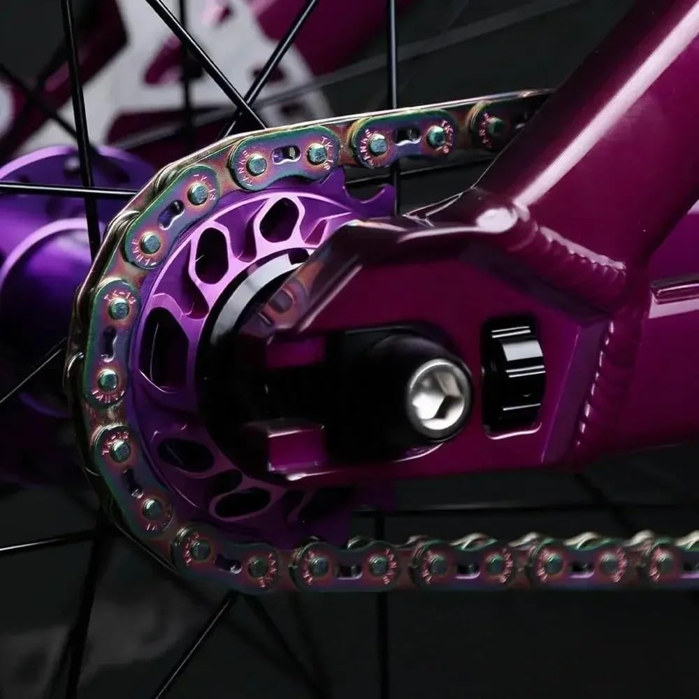 Cadenas de Bicicleta de una Sola Velocidad Cadena de Bicicleta de montaña de 1 Velocidad 100L