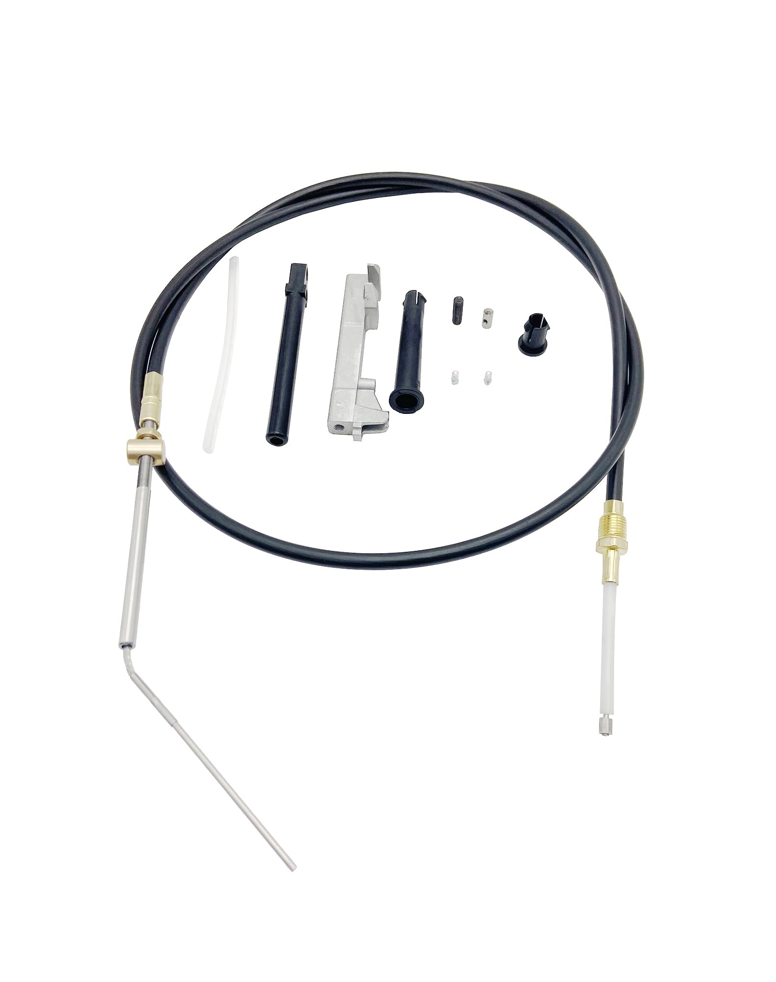 WayJun 865436A03 Lower Shift Cable Kit Compatible with Mercury MerCruiser Alpha One Gen 2 R MR Series, Replaces 865436A02 19543A10 19543A8