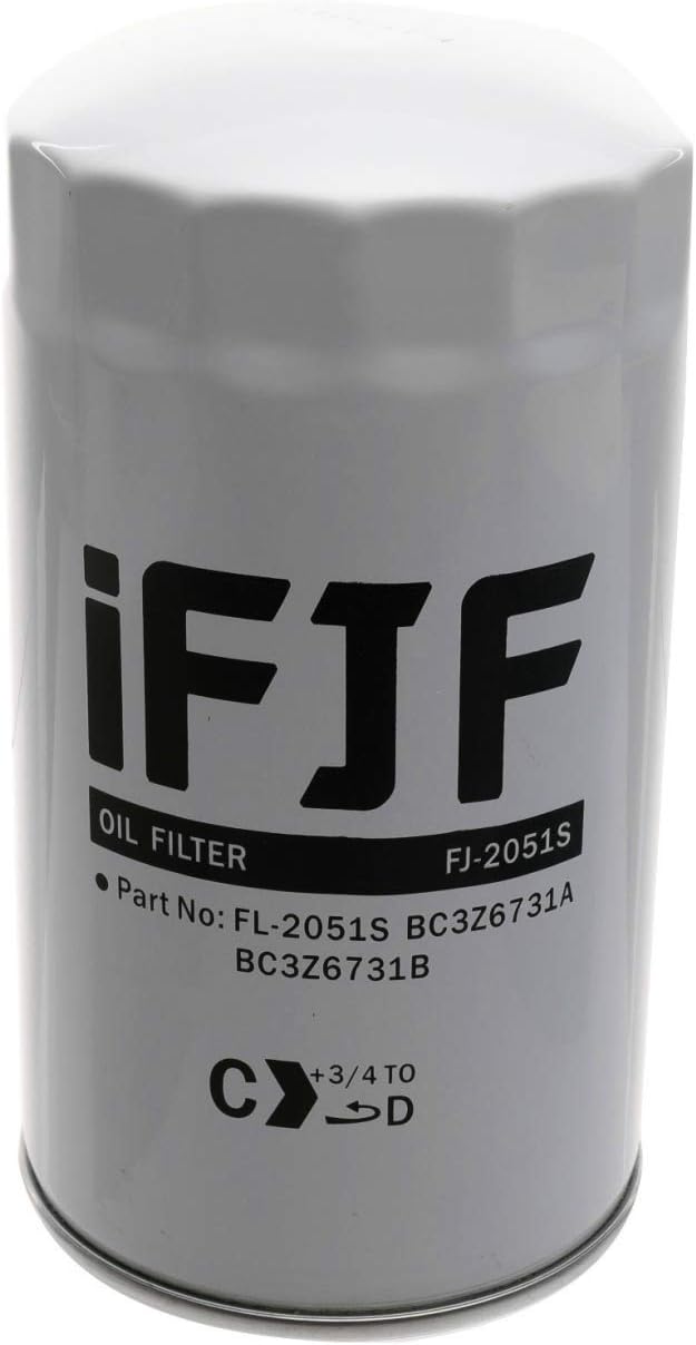 iFJF FL2051S Oil Filter Replacement for F250-F750 6.7L Powerstroke 2011-2025 Diesel Engine Replace BC3Z-6731-B BC3Q-6714-CA