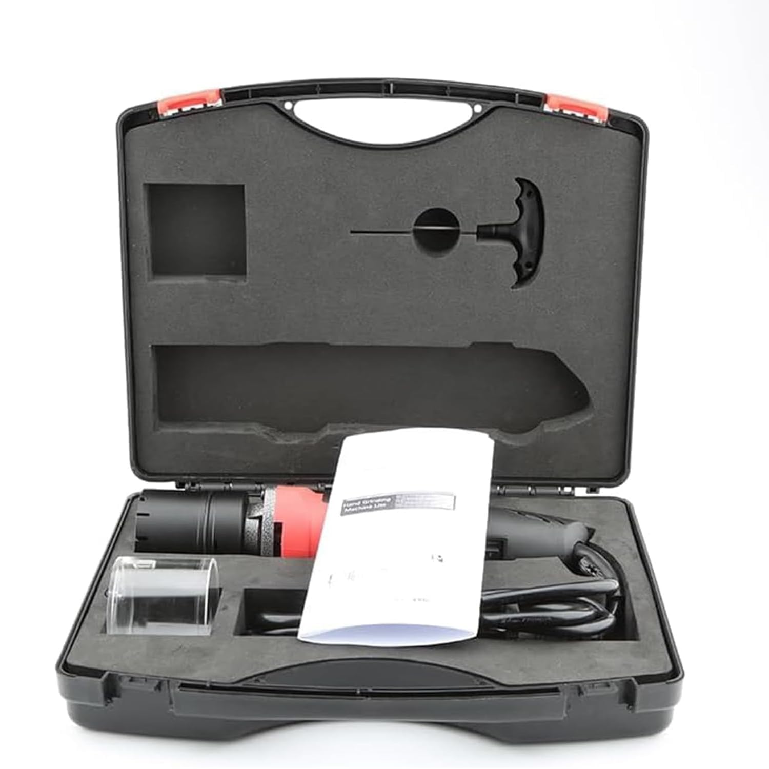 Afiladora Manual de electrodos de tungsteno, ángulos de 15°/30°/45°, Ajuste de 6 velocidades, diámetro de 1,6-3,2 mm, para soldadores Profesionales y Aficionados al Bricolaje