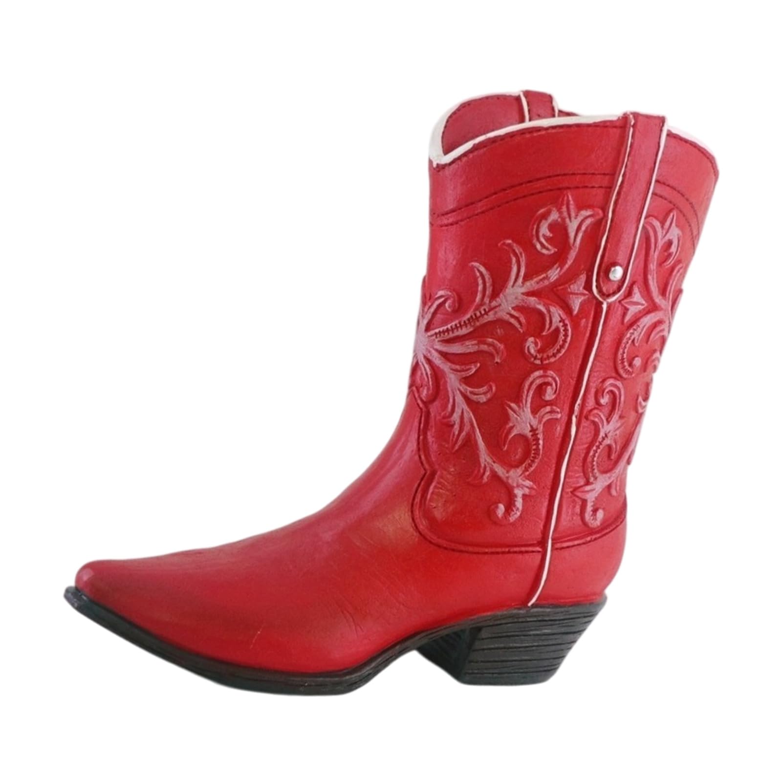 Cowhand Boot Shape Flowerpot Vase for Home Decoration Hydroponic Flower Arrangement Container Creative Pen Holder