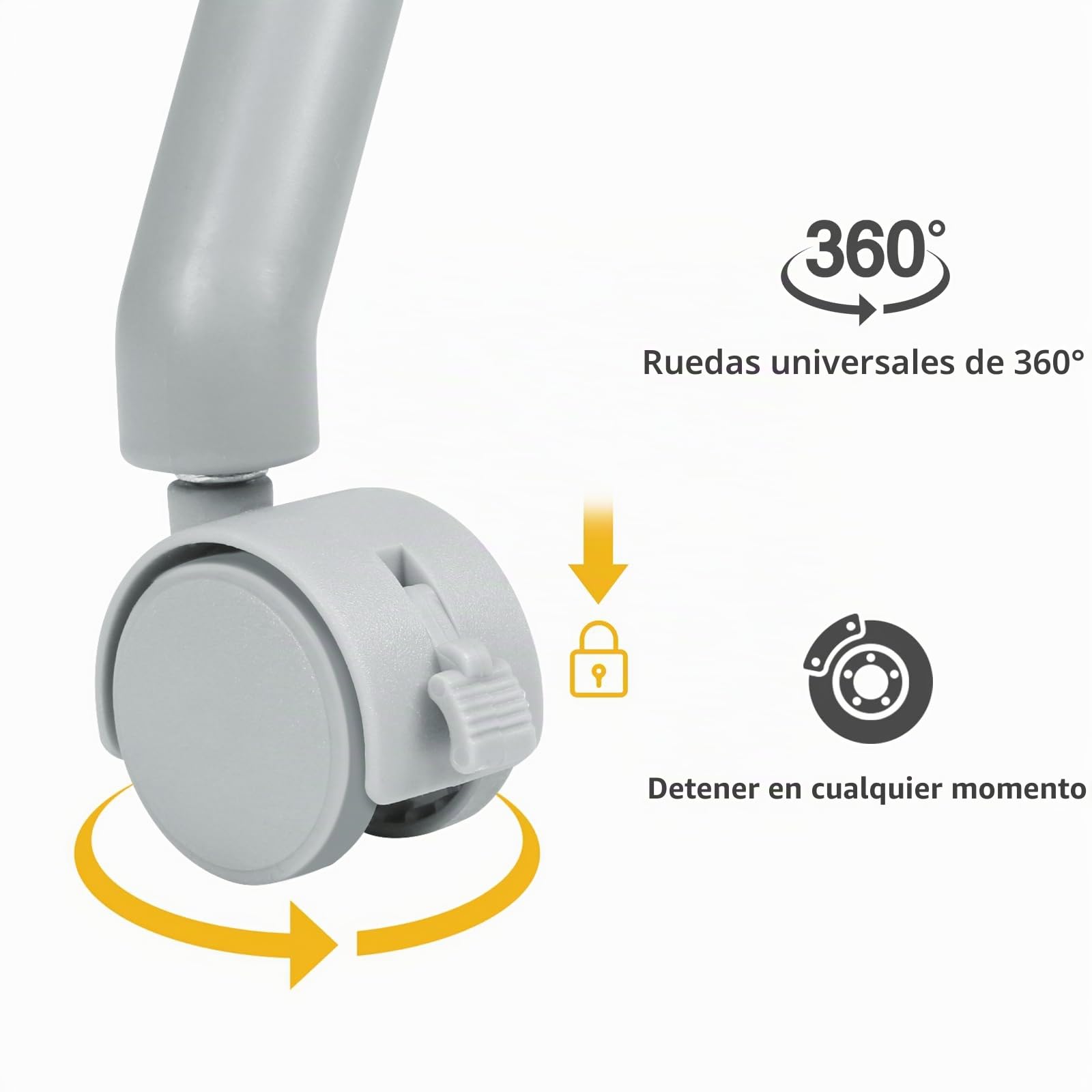 OHMG Cambiador Plegable para Bebé con Ruedas, Móvil con Cinturón de Seguridad y Compartimentos de Almacenamiento, Resistente al Agua y Altura Ajustable, Estable