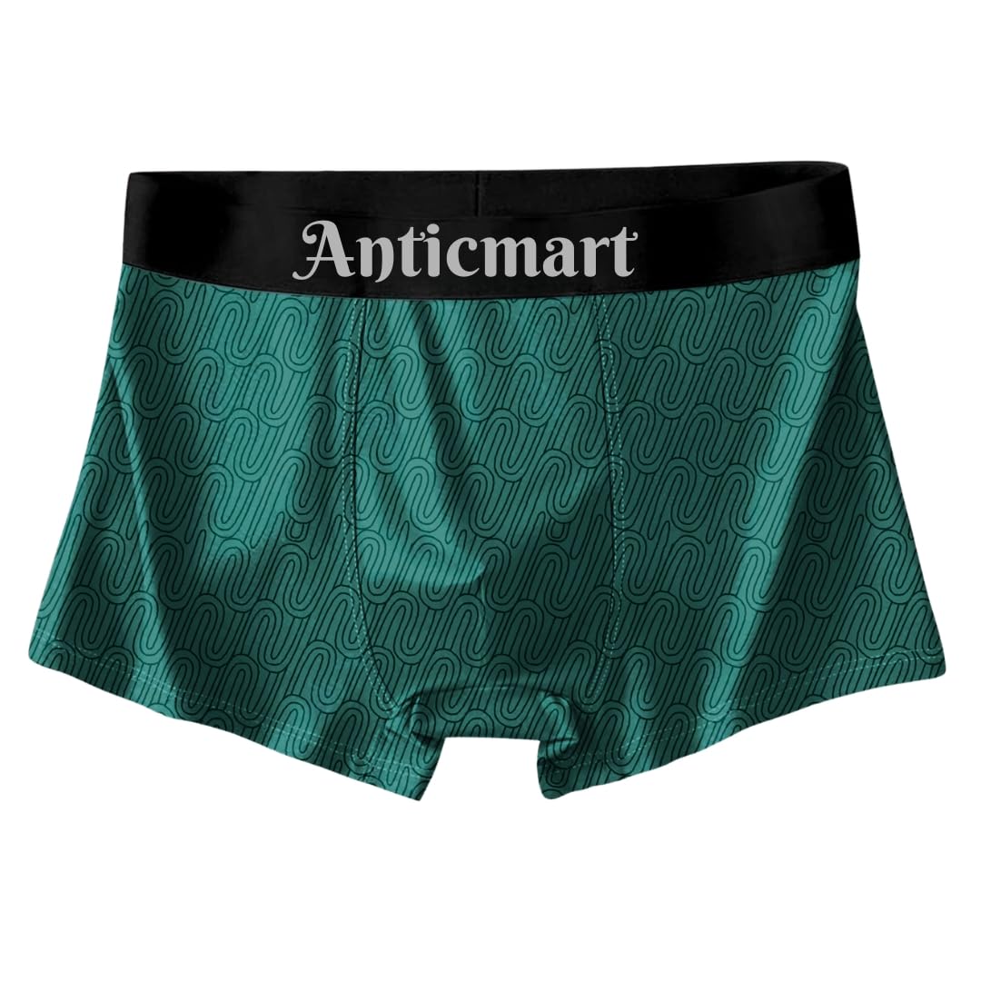 Men's Boxer Trunks Soft Stretch Underwear with Supportive Pouch-picture-17