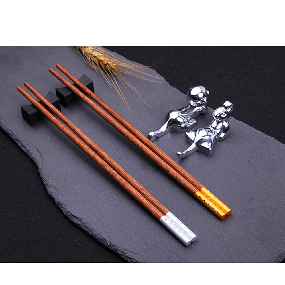 Baguettes, baguettes chinoises Wooden Reusable Chopsticks Gift Set with Case Japanese Sushi Chopsticks Natural Wood Luxury Chinese Chopsticks Non-Slip ChopsticksDishwasher Safe Chopsticks,A