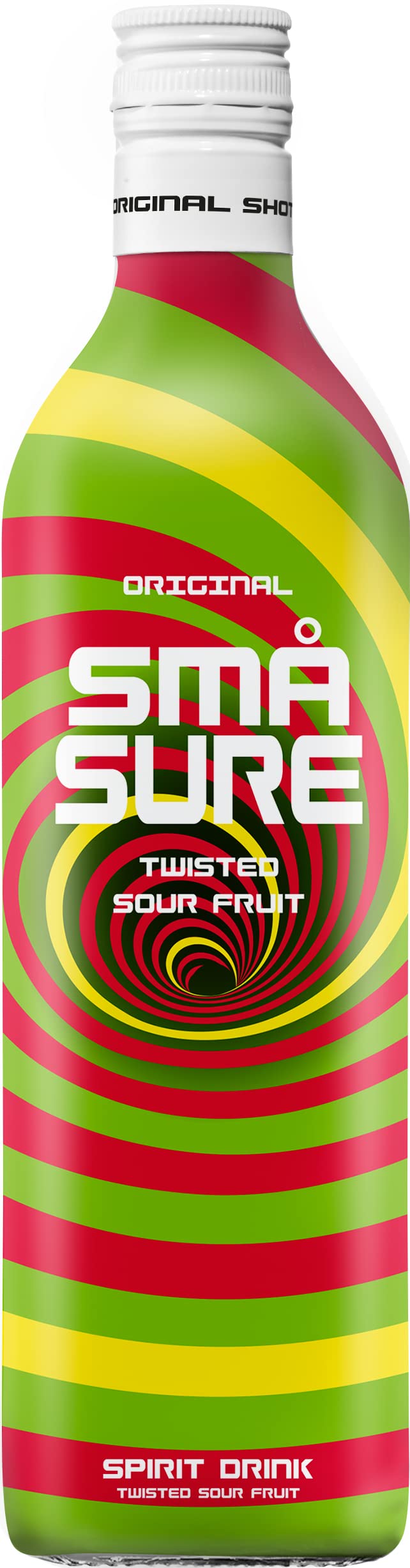 SMA SHOTS Twisted Sour Colourful Vodka Shot, Sweet Fruit Burst & Sour Kick, Perfect as a Party Shot or as a Cocktail with a Mixer 16.4%, 70cl