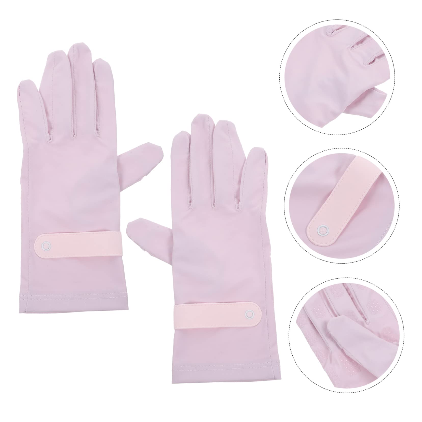 PACKOVE 4paia Guanti Da Bici Estivi Antiscivolo Per Donne Guanti Traspiranti Per Attività Outdoor Comfort e Sicurezza Durante La Guida e Fitness