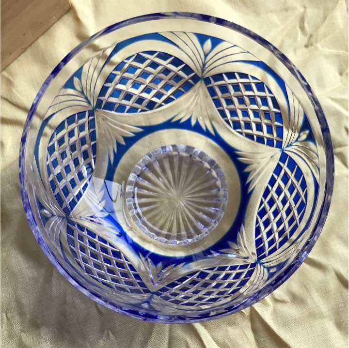 Amazon.co.jp: 薩摩切子 カメイガラス 中鉢 : おもちゃ