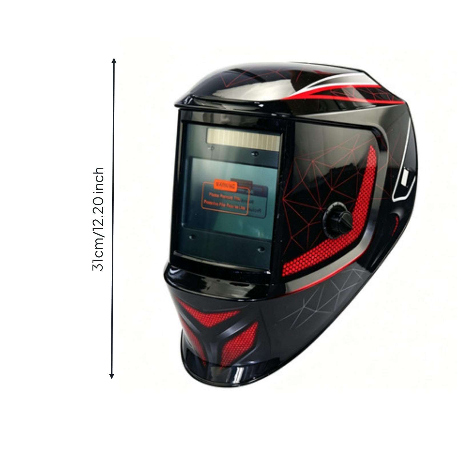Protector Facial Soldar con Oscurecimiento Automático Profesional Casco Soldadura Fotosensible Ajustable Pantalla para Aficionados Al Bricolaje