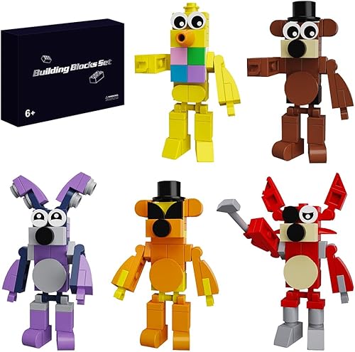 ZAOPET Figura de acción de Fazbear Fredy 5 en 1, figura de acción de Fazbear Fredy de Five Nights, coleccionables, apto para más de 8 años, regalo disponible en Yaxa Venezuela