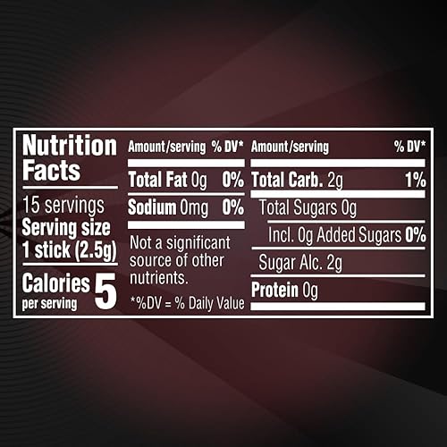 Miniatura 2 de 5 goma de mascar de fresa sin azúcar 15 piezas paquete de 10