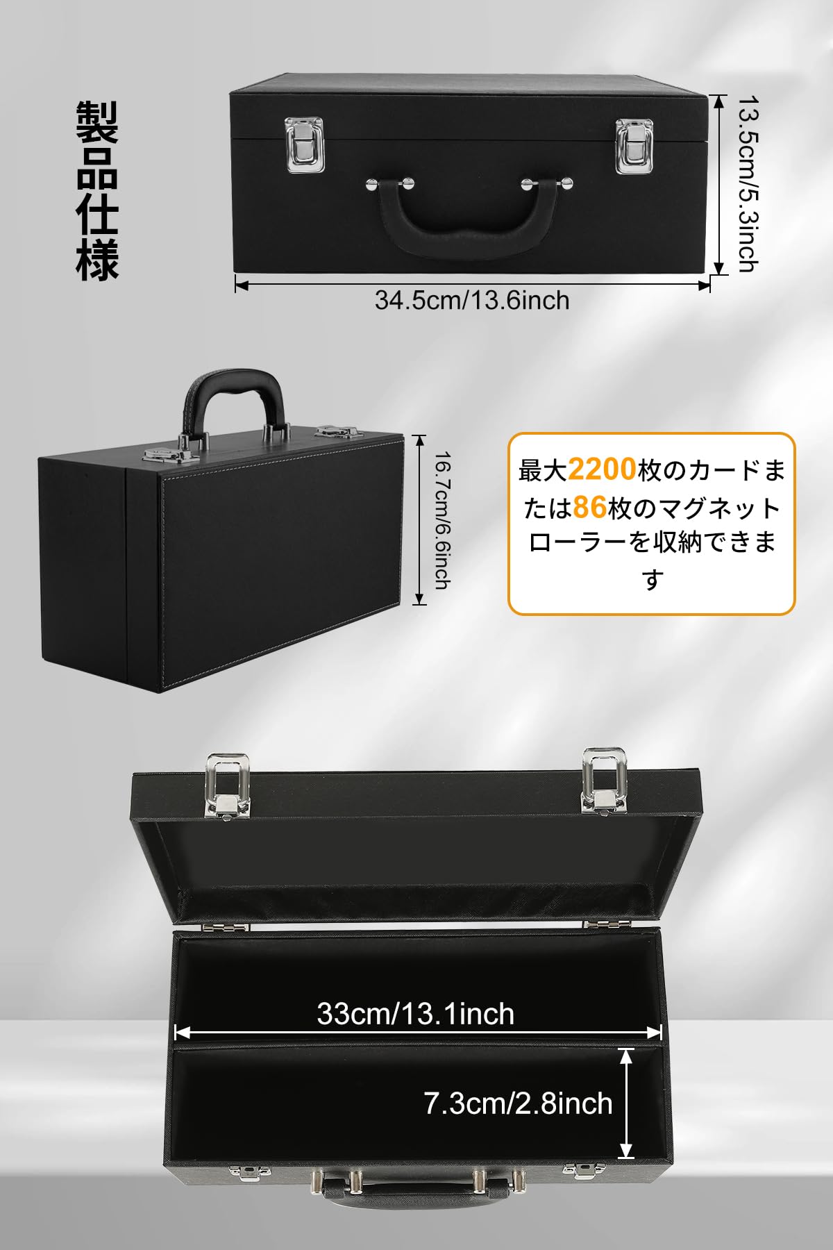 Amazon.co.jp: HG CHASING TRIBE デッキケース トレカケース 2200枚の