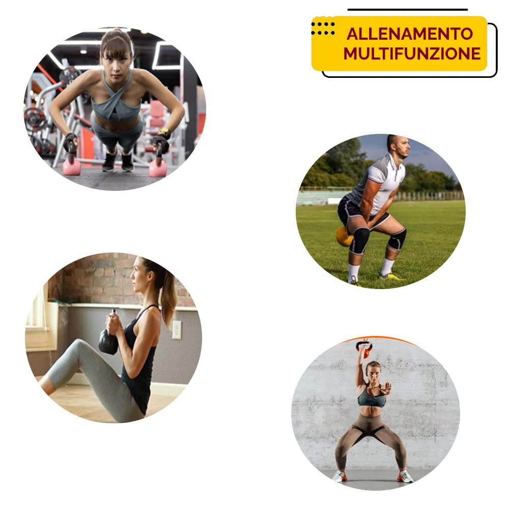 Kugelhantel 20 kg Crossfit Gewichte für Training zu Hause und Fitnessstudio Squat Widerstand