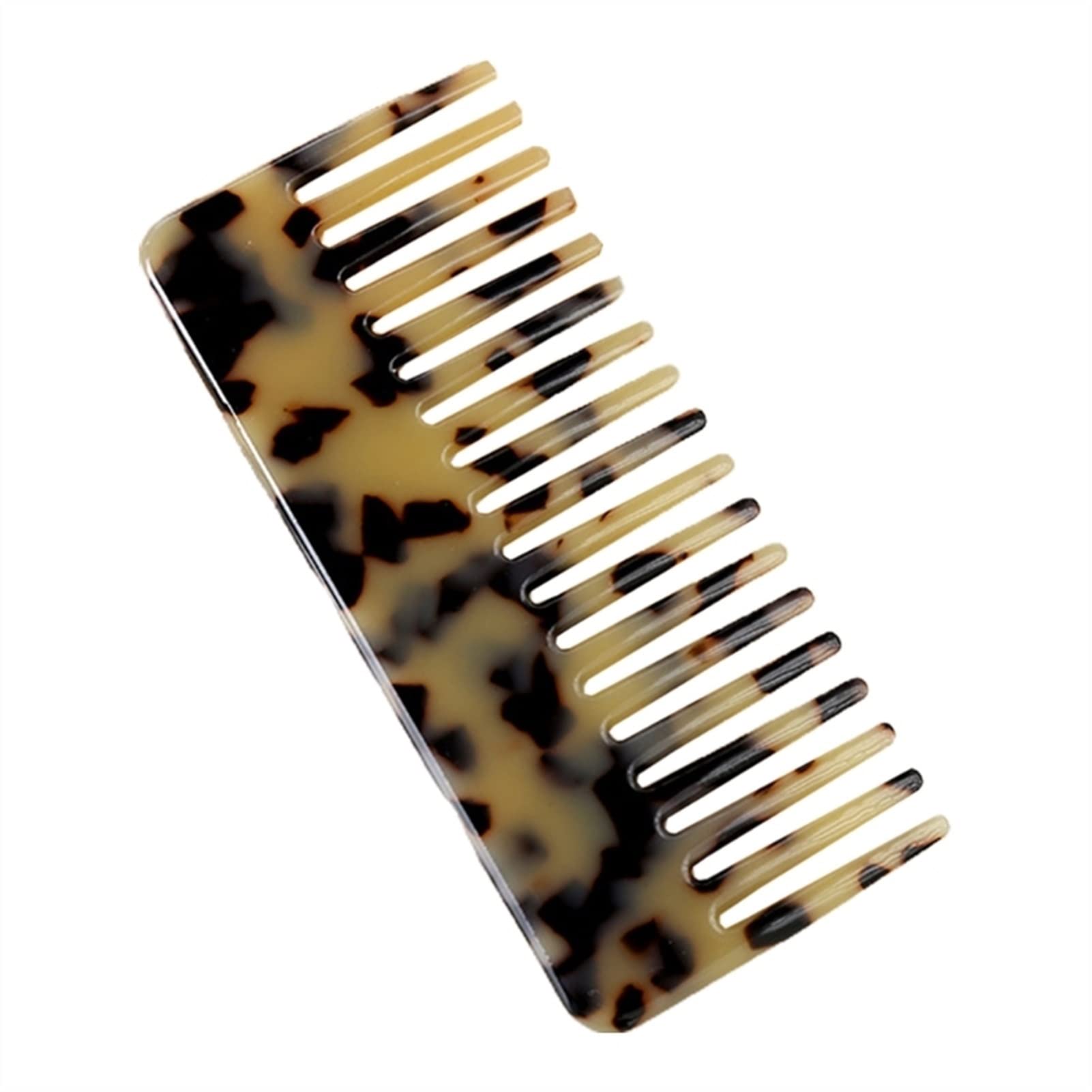 ADERFETBI Hair Comb Wide Tooth Portable Hair Comb Tool, Massage Female Salon Men's and Women's Care(D)