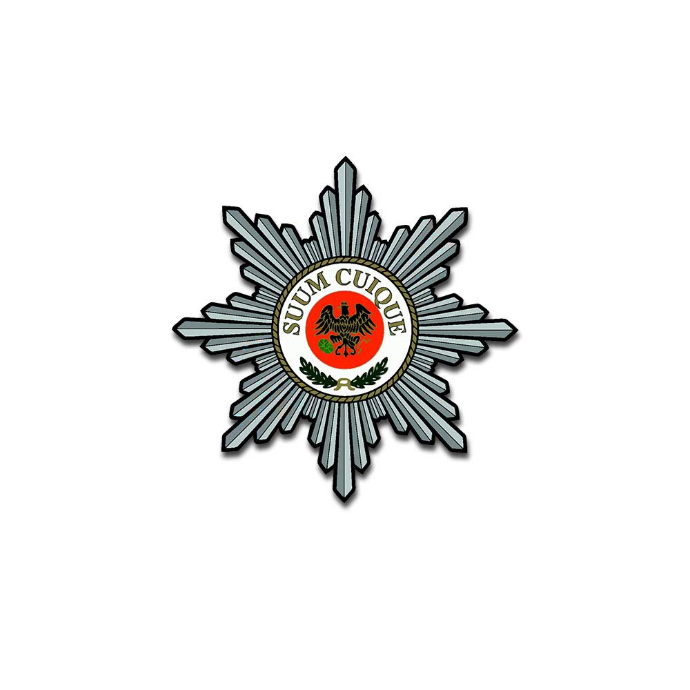 Bundeswehr Patch SUUM CUIQUE - Feldjäger Aufnäher 75 Mm Mit Klett