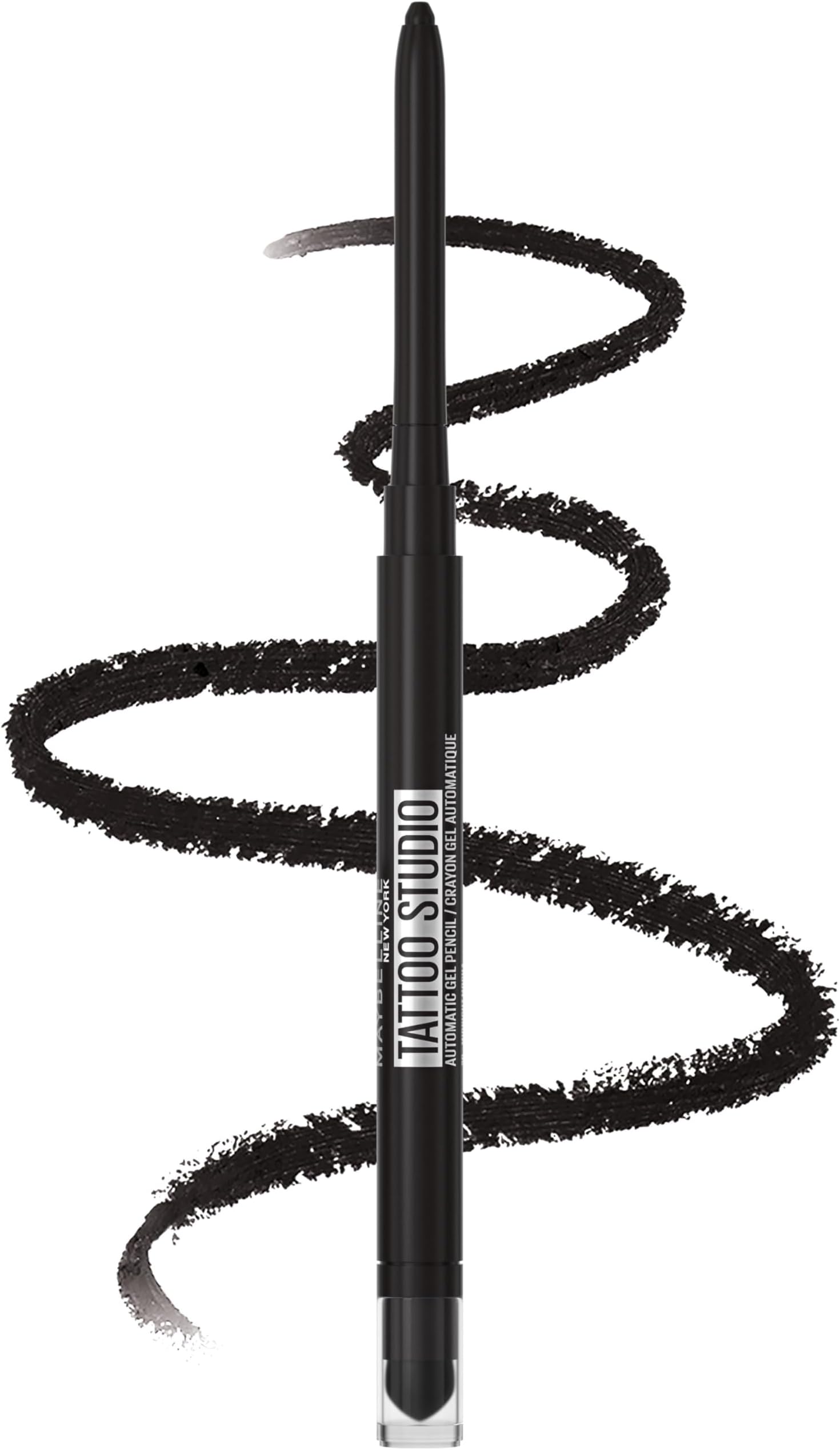 New York Tattoo Smokey Kohl Gel Pencil, Smudge Proof, Waterproof Gel Eyeliner - Smokey Black