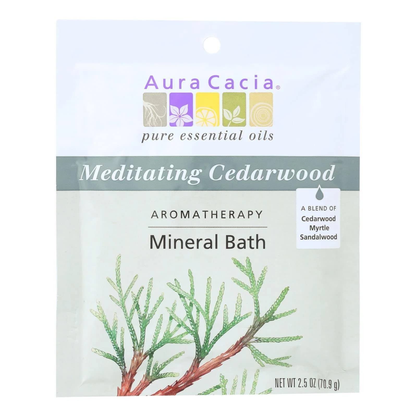 MEDITATING CEDARWOOD MINERAL BATH 70.9 G: 91696