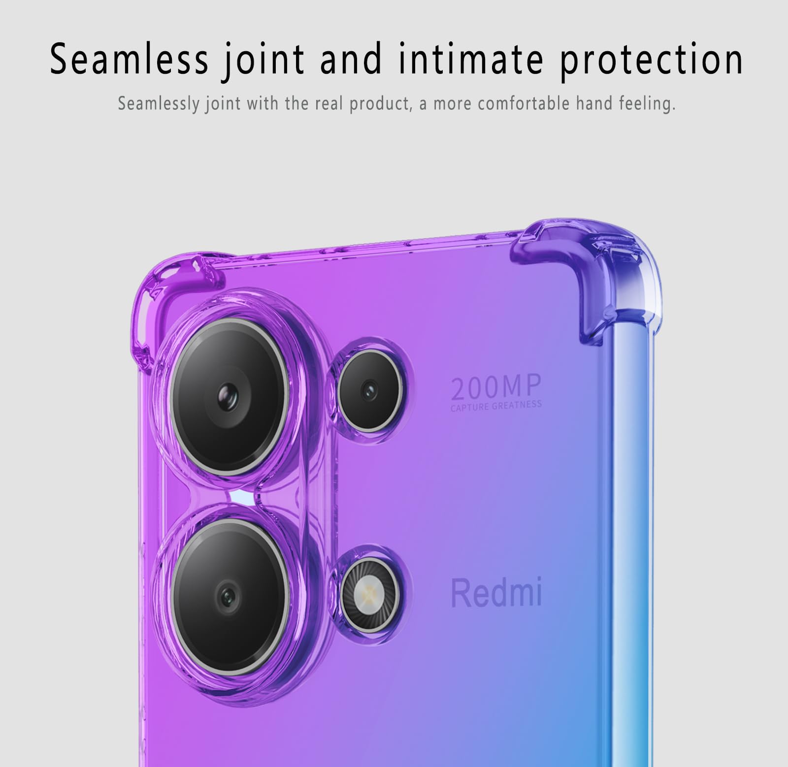 WBWONE TPU Sfumato Cover per Xiaomi Redmi Note 12 PRO 5G (Not for 4G