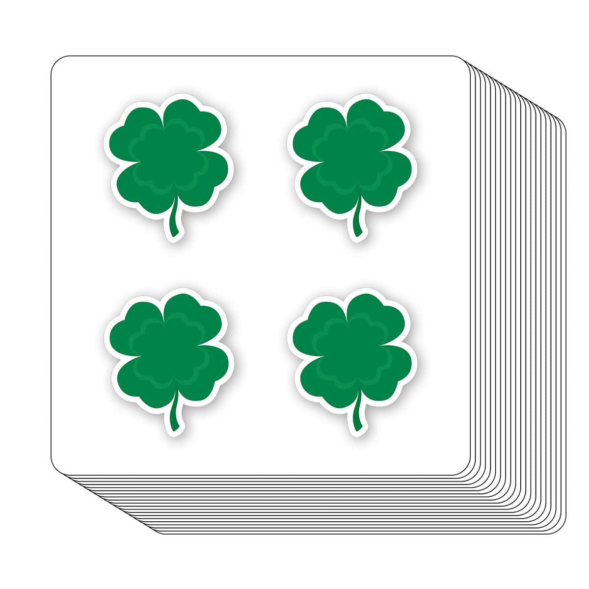 Amazon.com: Four-Leaf Clover 1in for Scrapbooking, Arts, Craft