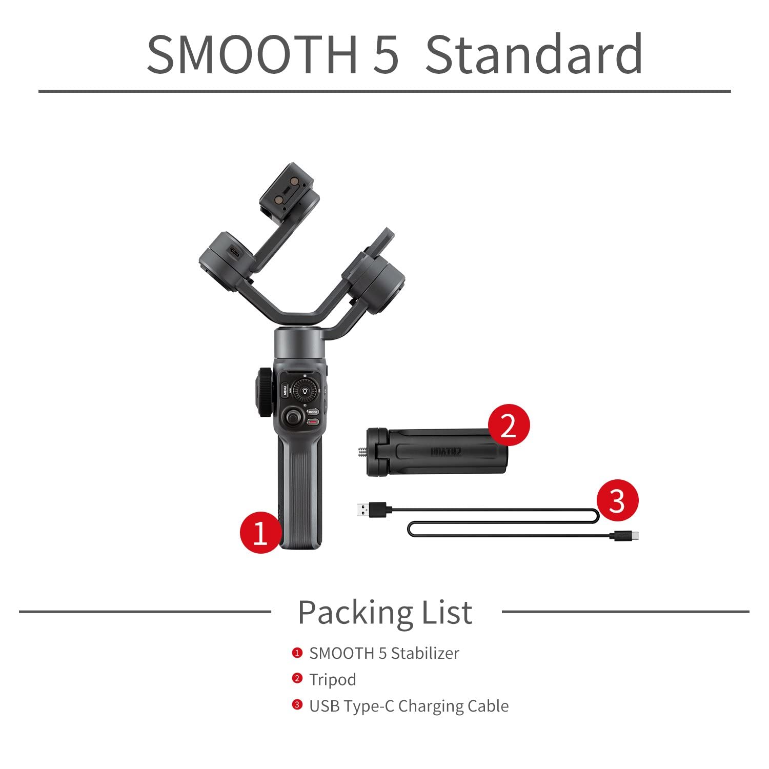 Zhiyun Smooth 5 3軸スマホジンバル Amazon.co.jp: Zhiyun Smooth 5 3軸スマホジンバル