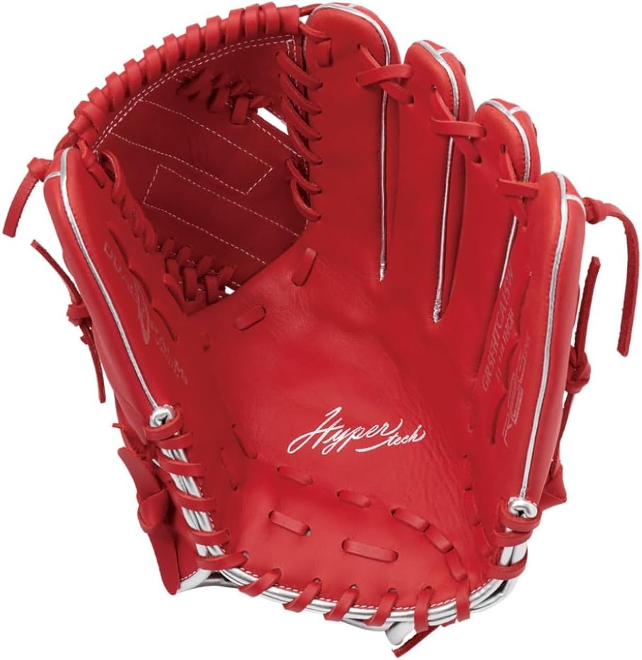 Rawlings Baseball Glove Soft Hyper TECH Color SYNC GR5FHTCA15W for Pitchers Navy/O Yellow 11.75" *for Left Throwing