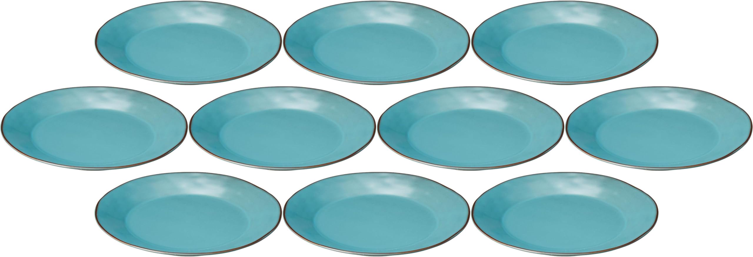 Amazon.co.jp: 10個セット ラフェルム アンティークブルー28cm