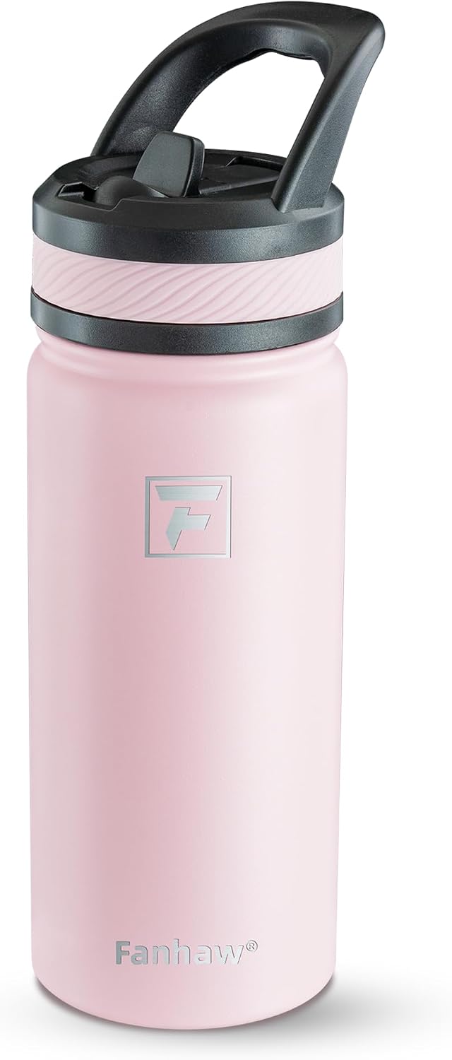 Fanhaw 18 Oz Kids Water Bottle