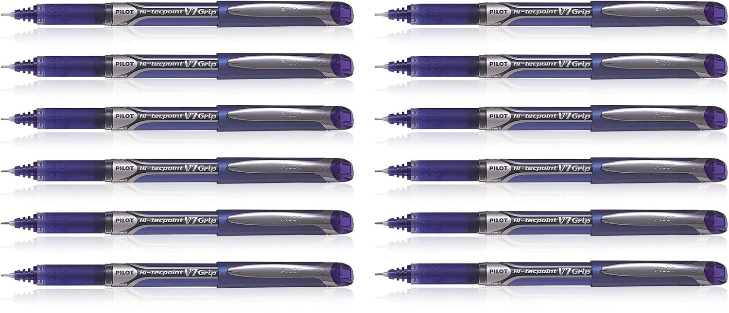 Precise Grip Rollerball Pen, Bold Tip, 1.0mm, Blue Ink, 1 Dz
